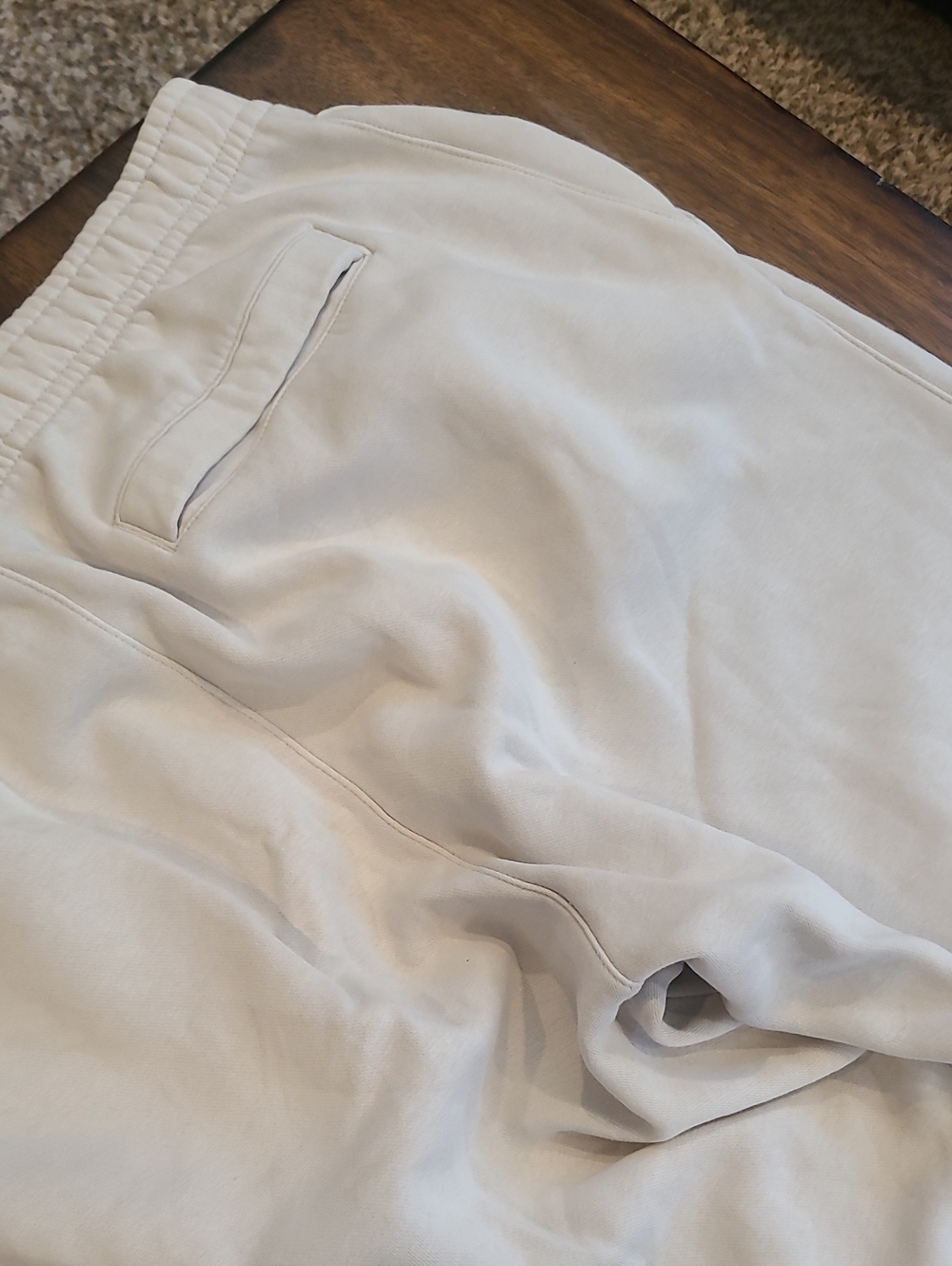 Nike Club Fleece Joggers Mens XL Khaki Tan  Sweatpants - Picture 5 of 7